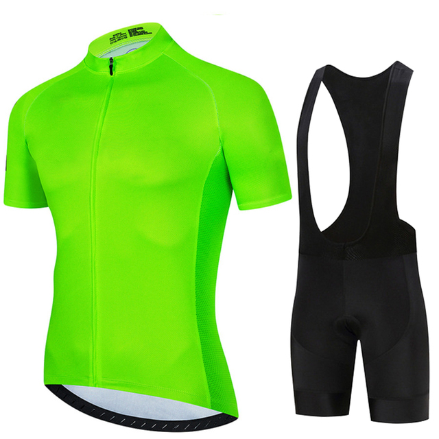 Mountain Biking Uniform - Jersey Bersepeda lengan pendek pria, pakaian