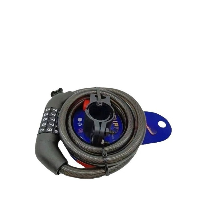 Mountain Biking Equipment - Kunci sepeda, kunci password lima digit
