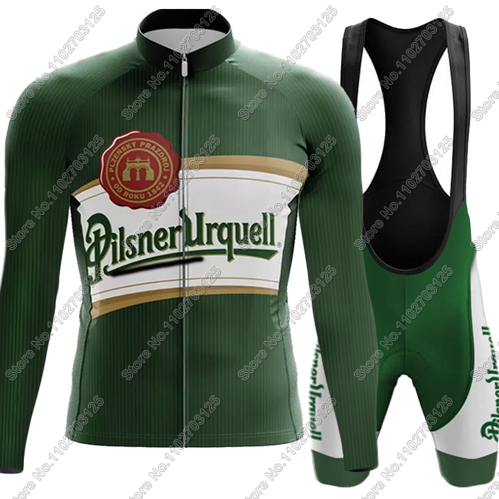 Mountain Biking Uniform - Set Jersey Bersepeda Bir Minuman 2025
