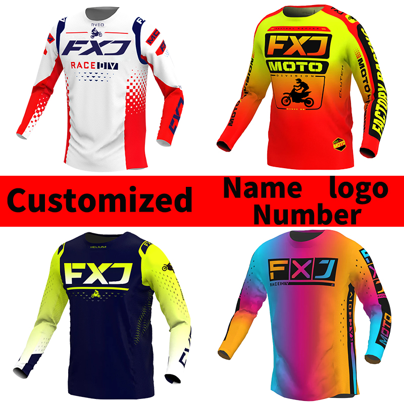 Mountain Biking Videos - FXJ Motocross jersey Off road mx