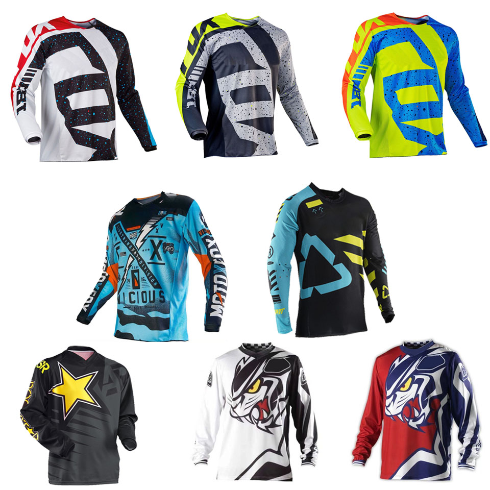 Mountain Biking Videos - Bikefox Kaus Bersepeda Balap Atas Kaus