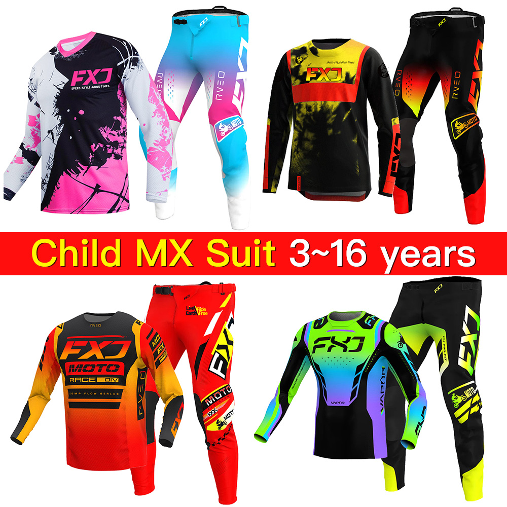 Mountain Biking Videos - Set Perlengkapan Motocross untuk Anak 20