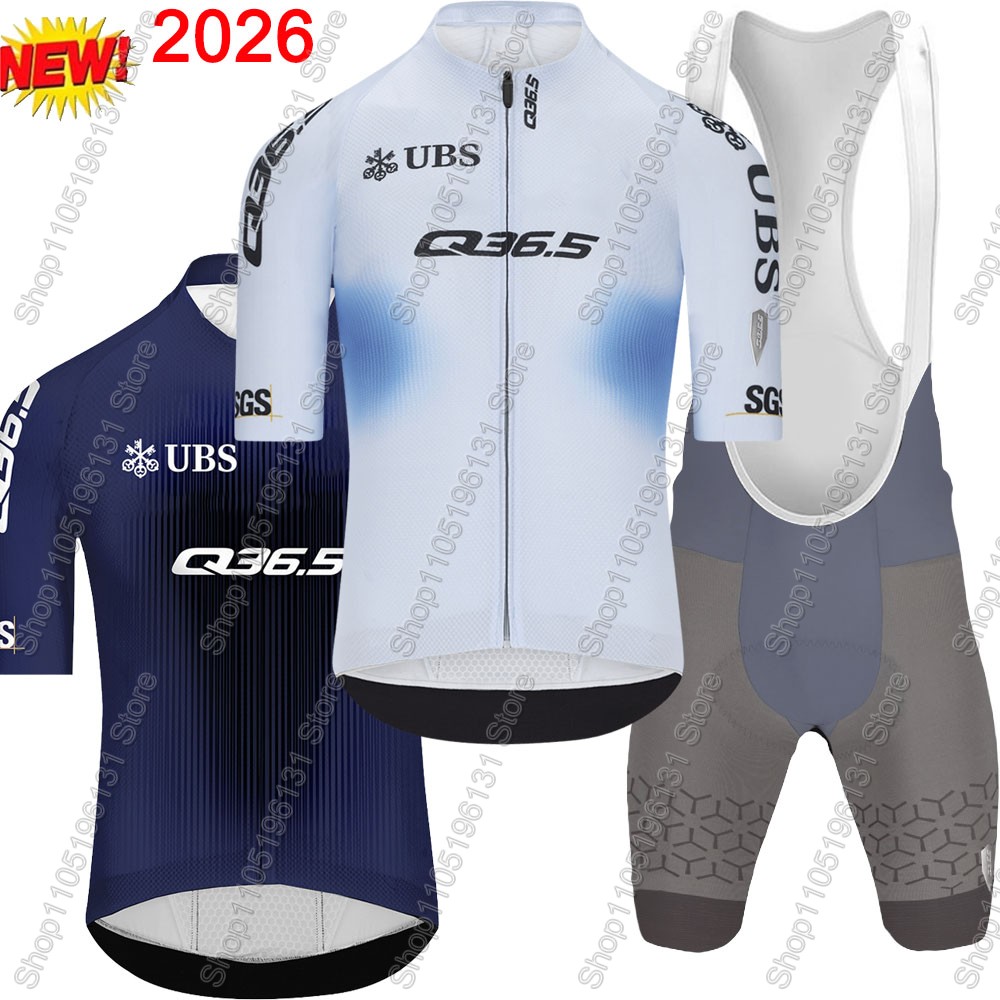 Mountain Biking Uniform - Q36.5 Set Jersey Bersepeda Tim 2026