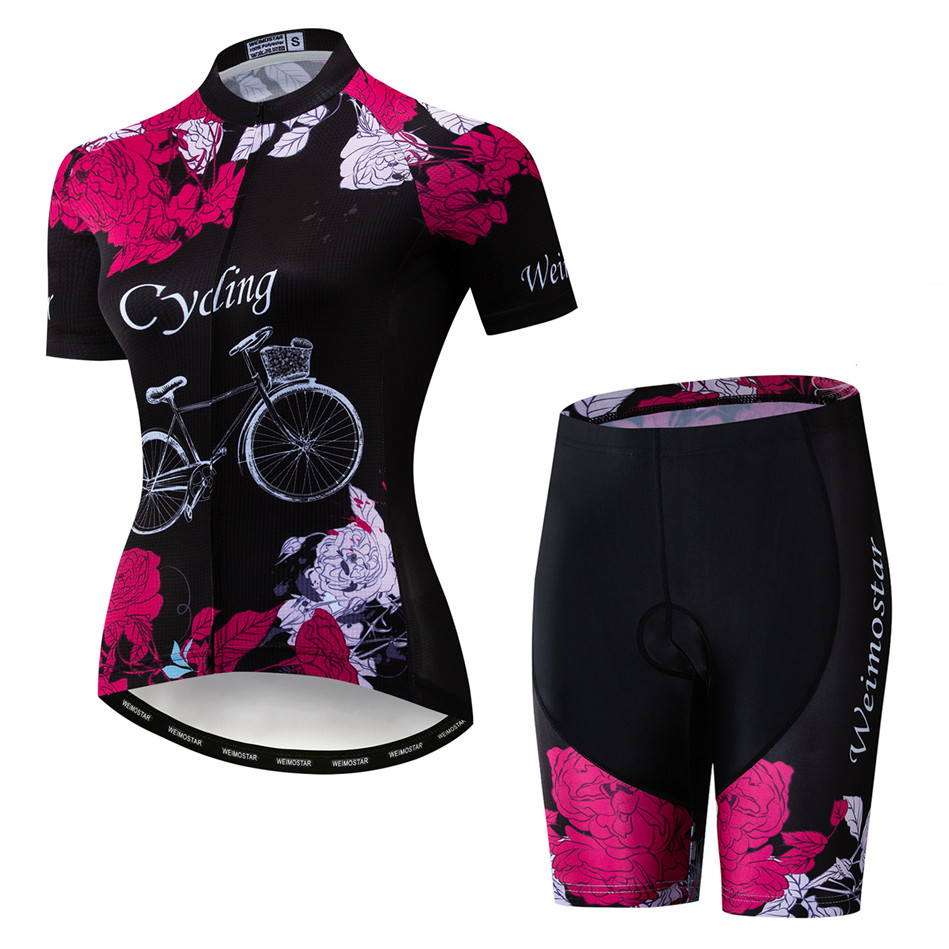 Mountain Biking Uniform - Weimostar Pakaian Bersepeda Tim Pro Set