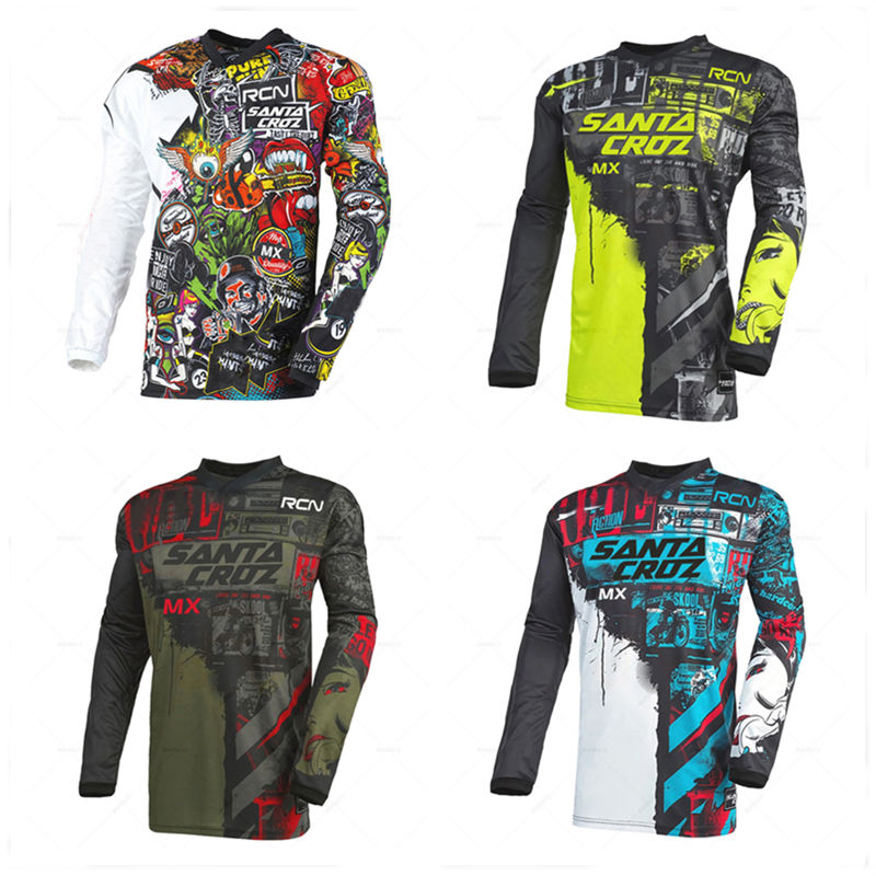 Mountain Biking Videos - Rcn Racing Mx Enduro Jersey Bersepeda