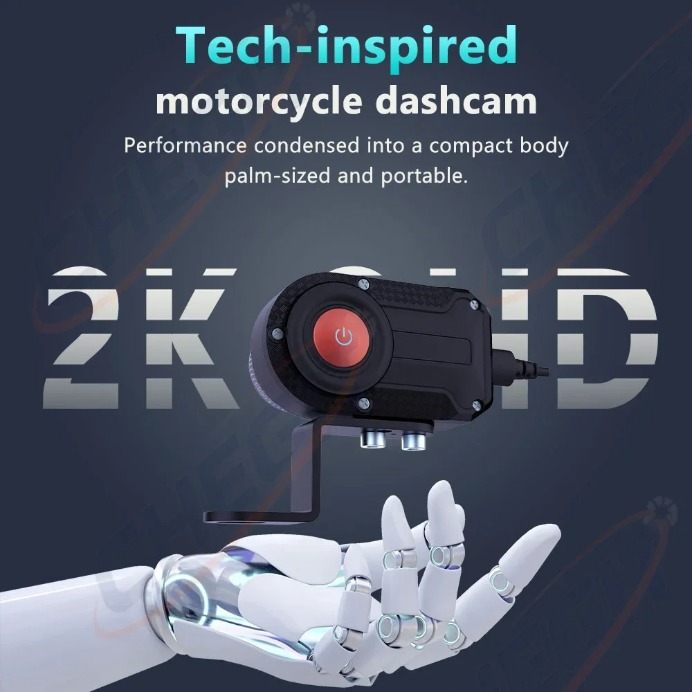 DVR Sepeda Motor 2K HD WiFi de - Mountain Biking Videos ulasan dan harga