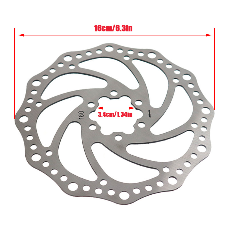 Cakram Rem Hidrolik 160MM Baru - Mtb Brake Rotor ulasan dan harga