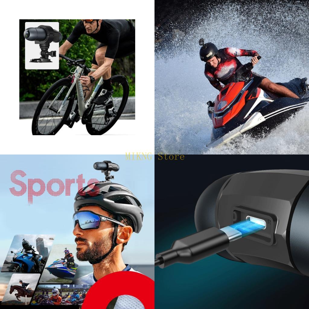 Kamera Aksi Luar Ruangan 4K Ka - Mountain Biking Videos ulasan dan harga