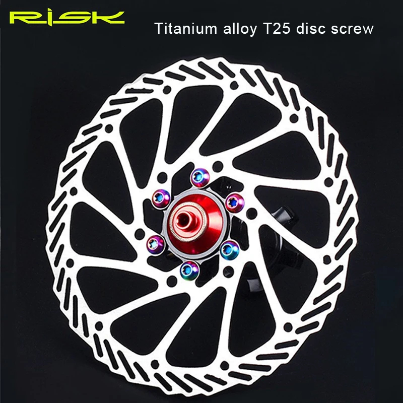 RISK 12pcs M5X10mm Baut Rotor  - Mtb Brake Rotor ulasan dan harga