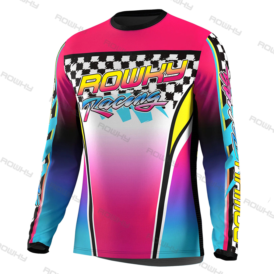 ROWKY sepeda motor balap T-shi - Mountain Biking Videos ulasan dan harga