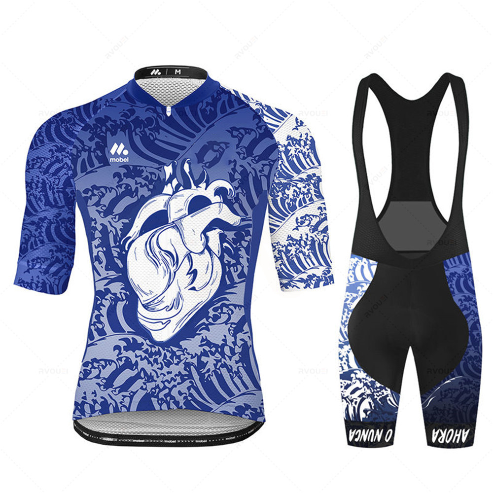 Set Jersey Bersepeda Musim Pan - Mountain Biking Uniform ulasan dan harga
