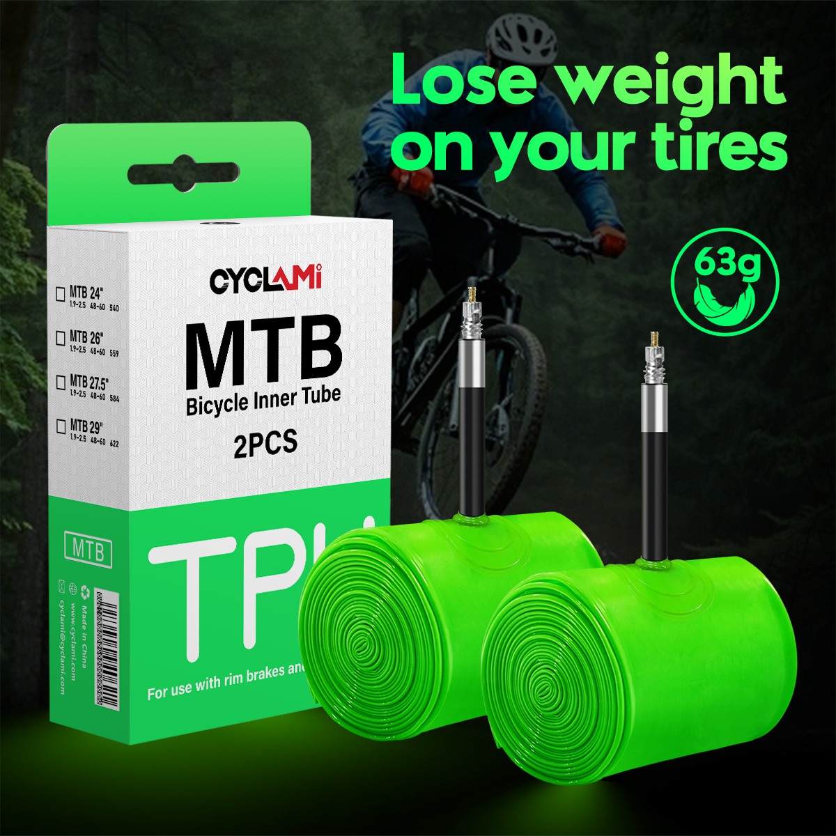 CYCLAMI Ban Dalam Sepeda Ultra - Mountain Biking Shoes ulasan dan harga