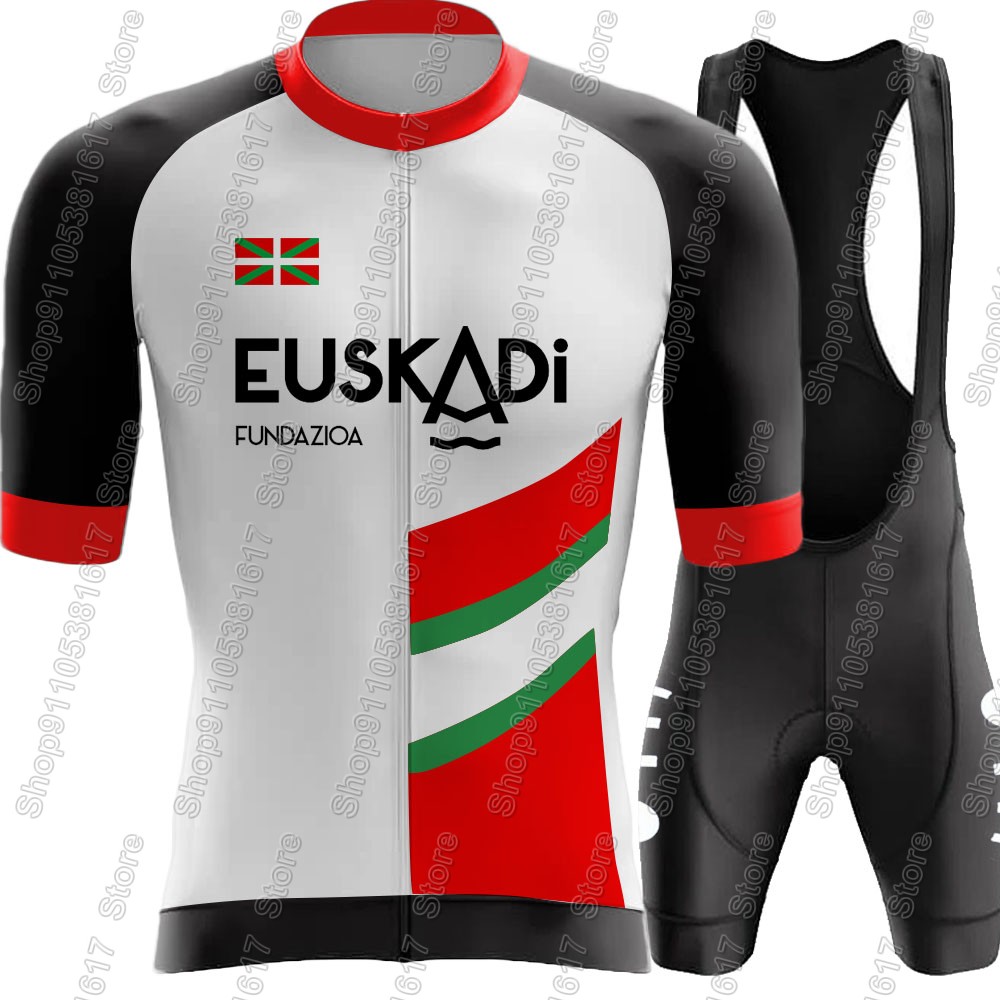 Jersey Bersepeda Tim Euskadi 2 - Mountain Biking Uniform ulasan dan harga