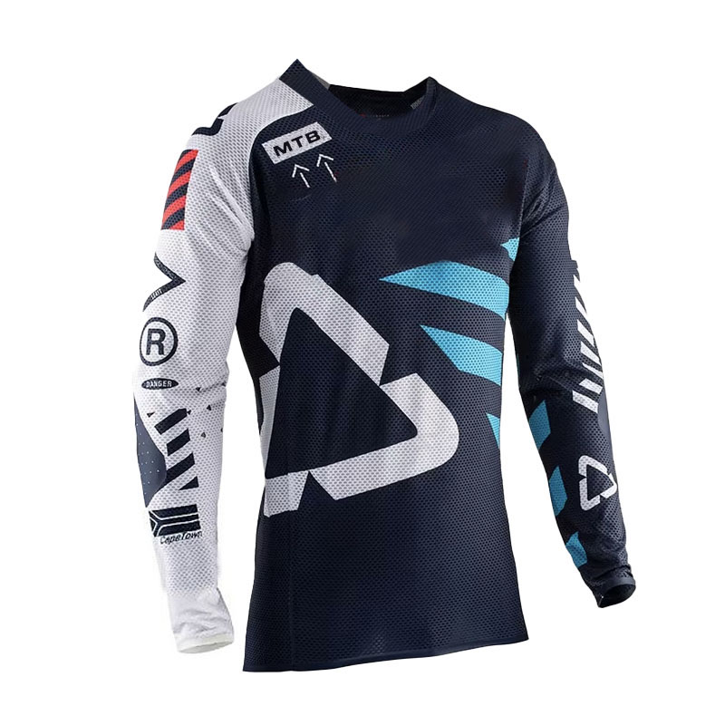 Jersey Balap Motor Trail Luar  - Mountain Biking Videos ulasan dan harga