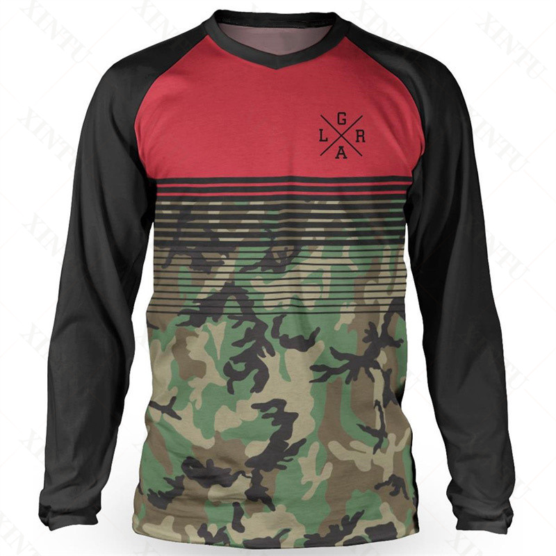 Jersey Pria Pengendara Longgar - Mountain Biking Uniform ulasan dan harga