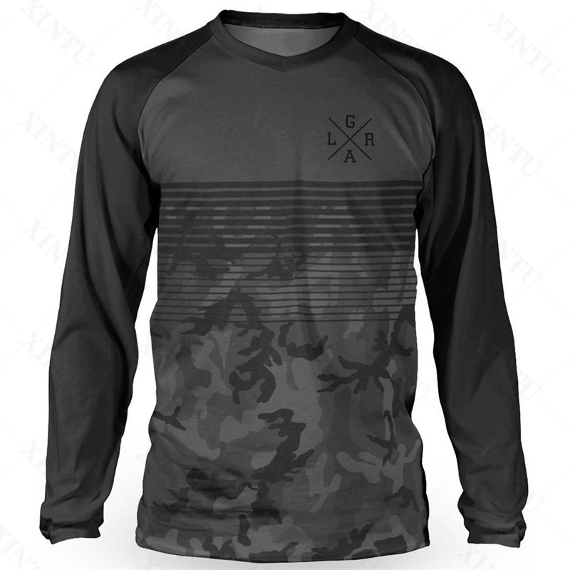 Jersey Pria Pengendara Longgar - Mountain Biking Uniform ulasan dan harga