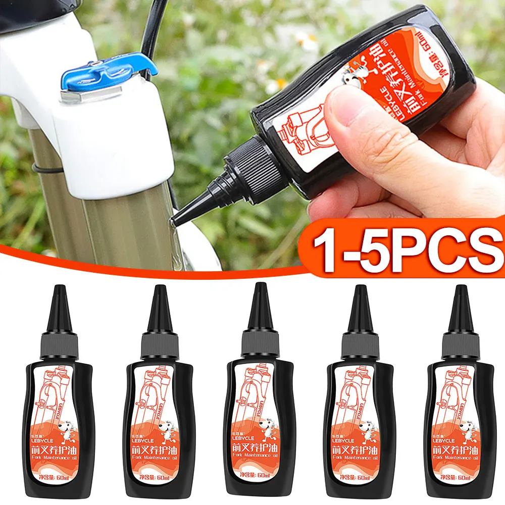 1-5pcs 60ML Minyak Pelumas Sil - Mountain Biking Equipment ulasan dan harga